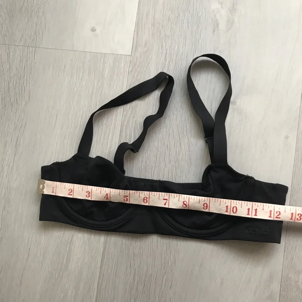 AERIE BLACK UNDERWIRE BRA WOMENS 34A